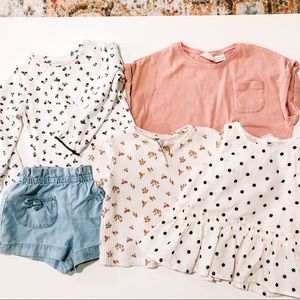 Set of 9-12 Month Zara & H&M Clothes